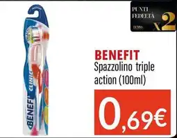 Sanitaria Demma Benefit spazzolino triple action offerta