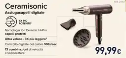 Unieuro Ceramisonic Asciugacapelli digitale offerta