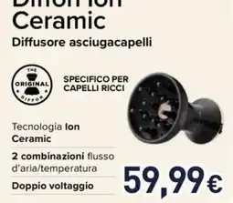 Unieuro Diffusore asciugacapelli offerta