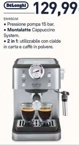 Unieuro DeLonghi macchina caffè offerta