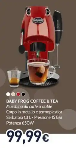 Unieuro Baby Frog Coffee & Tea offerta