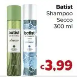 Le Bolle di Giù Giù Batist Shampoo Secco offerta