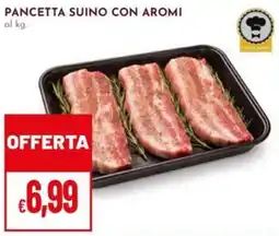 Pan Pancetta suino con aromi offerta