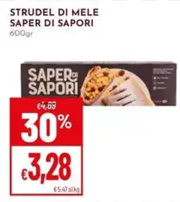 Pan Strudel di mele Saper di sapori offerta