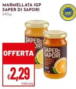 Pan Marmellata IGP Saper di Sapori offerta