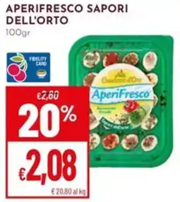 Pan Aperifresco Sapori dell'Orto offerta