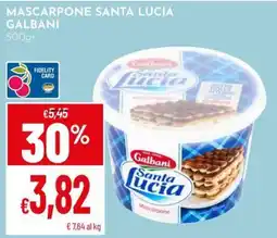Pan Mascarpone Santa Lucia Galbani offerta