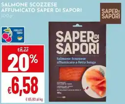 Pan Saper di sapori salmone scozzese affumicato offerta