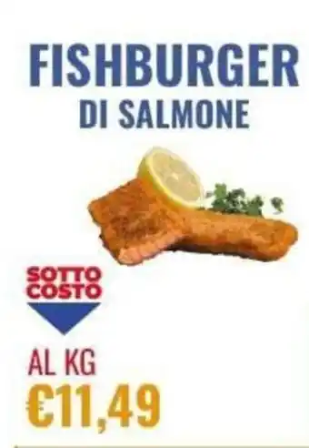 Fishburger di salmone