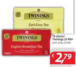 DiMeglio Tè classici Twinings offerta