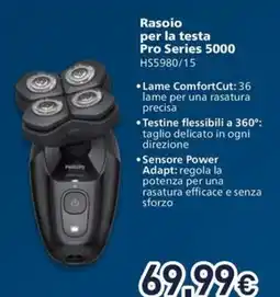 Unieuro Rasoio per la testa Pro Series 5000 offerta