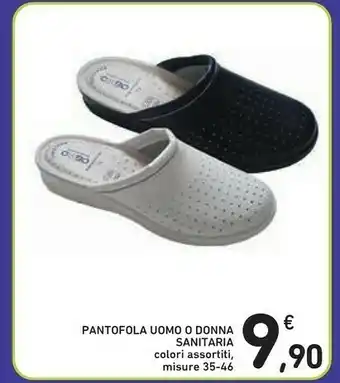 Pantofola uomo o donna sanitaria