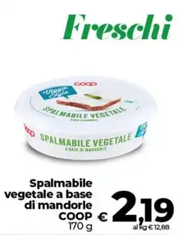 In Coop Spalmabile vegetale COOP offerta