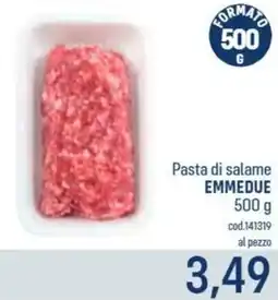 Talento Professional Store Pasta di salame Emmedeue offerta