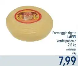 Talento Professional Store Formaggio rigato Lappi verde pascolo offerta