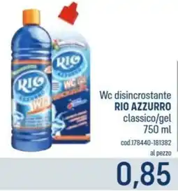 Talento Professional Store Rio Azzurro Wc disincrostante classico/gel offerta