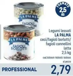 Talento Professional Store La Palma Legumi lessati ceci/fagioli borlotti/ fagioli cannellini offerta