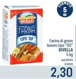 Talento Professional Store Divella Farina di grano tenero tipo "00" offerta