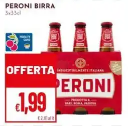 Pan Peroni birra offerta