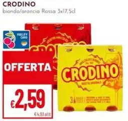 Pan Crodino biondo/arancia Rossa offerta