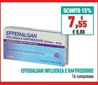 Efferalgan influenza e raffreddore