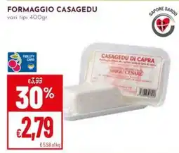 Pan Formaggio Casagedu offerta
