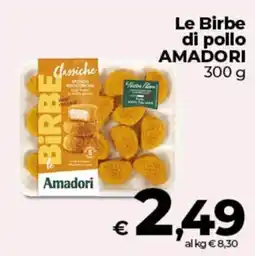 Coop Radenza Le Birbe di pollo Amadori offerta