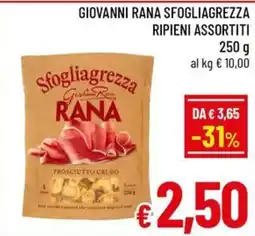 Famila Market Sfogliagrezza Rana offerta