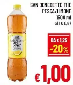 Famila Market San Benedetto Thè Limone offerta