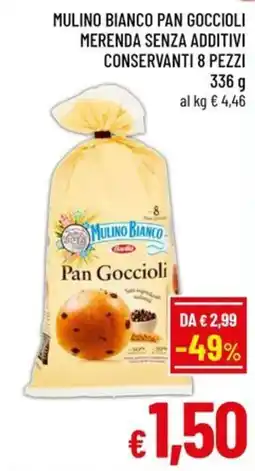 Famila Market Mulino Bianco Pan Goccioli offerta