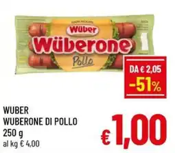 Famila Market Wüber Wuberone di pollo offerta