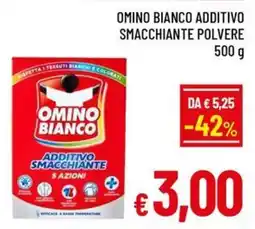 Famila Market Omino Bianco additivo smacchiante polvere offerta