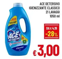 Famila Market Ace Detersivo Igienizzante Classico offerta
