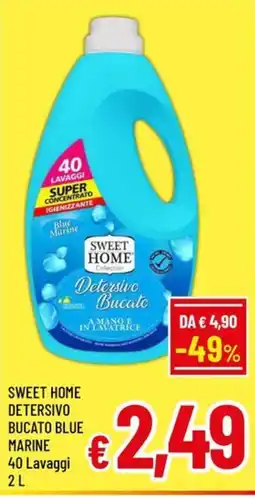 Famila Market Sweet Home Detersivo Bucato Blue Marine offerta