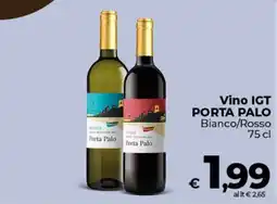 Coop Radenza Vino IGT Porta Palo offerta