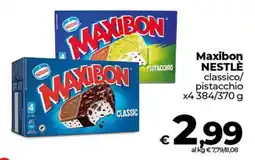 Coop Radenza Maxibon classic Nestlé offerta