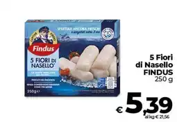 Coop Radenza 5 Fiori di Nasello Findus offerta