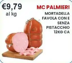 Caramico Mortadella Favola con e senza pistacchio MC Palmieri offerta