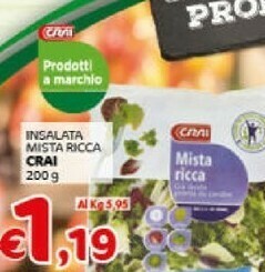 Crai Insalata offerta