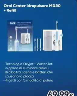 Unieuro Oral Center Idropulsore MD20 offerta