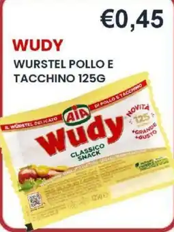 Caramico Wudy Wurstel Pollo e Tacchino offerta