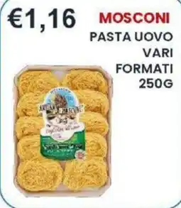 Caramico Mosconi pasta uovo vari formati offerta
