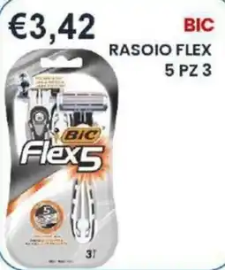 Caramico Bic rasoi flex 5 offerta