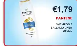 Caramico Pantene shampoo linea classica offerta