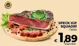 Coop Radenza Speck IGP Squadri offerta