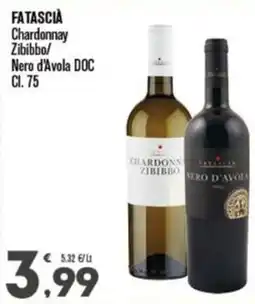 Punto é market Fatascià Chardonnay Zibibbo/Nero d'Avola DOC offerta
