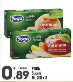 Punto é market Yoga Succhi offerta