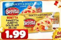 MercADone Pancetta cubetti Beretta offerta