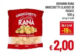 Famila Market Gnocchetti classici di patate Rana offerta