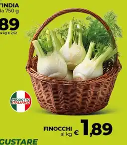 Coop Radenza Finocchi offerta